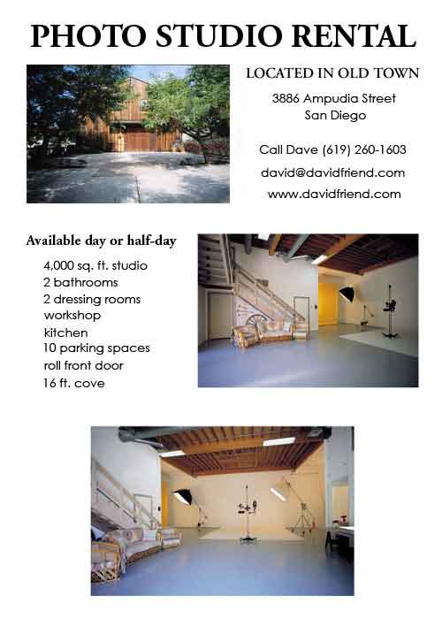 Studio Rental